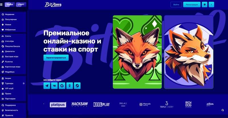 Главная страница